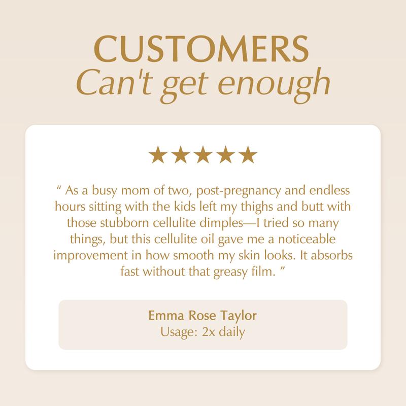 15-Day Fast-Acting Anti Cellulite Sculpting & Tightening Gold Cream