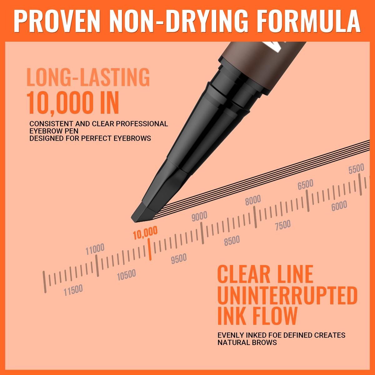 4D Brow Pen & Eyeliner in One