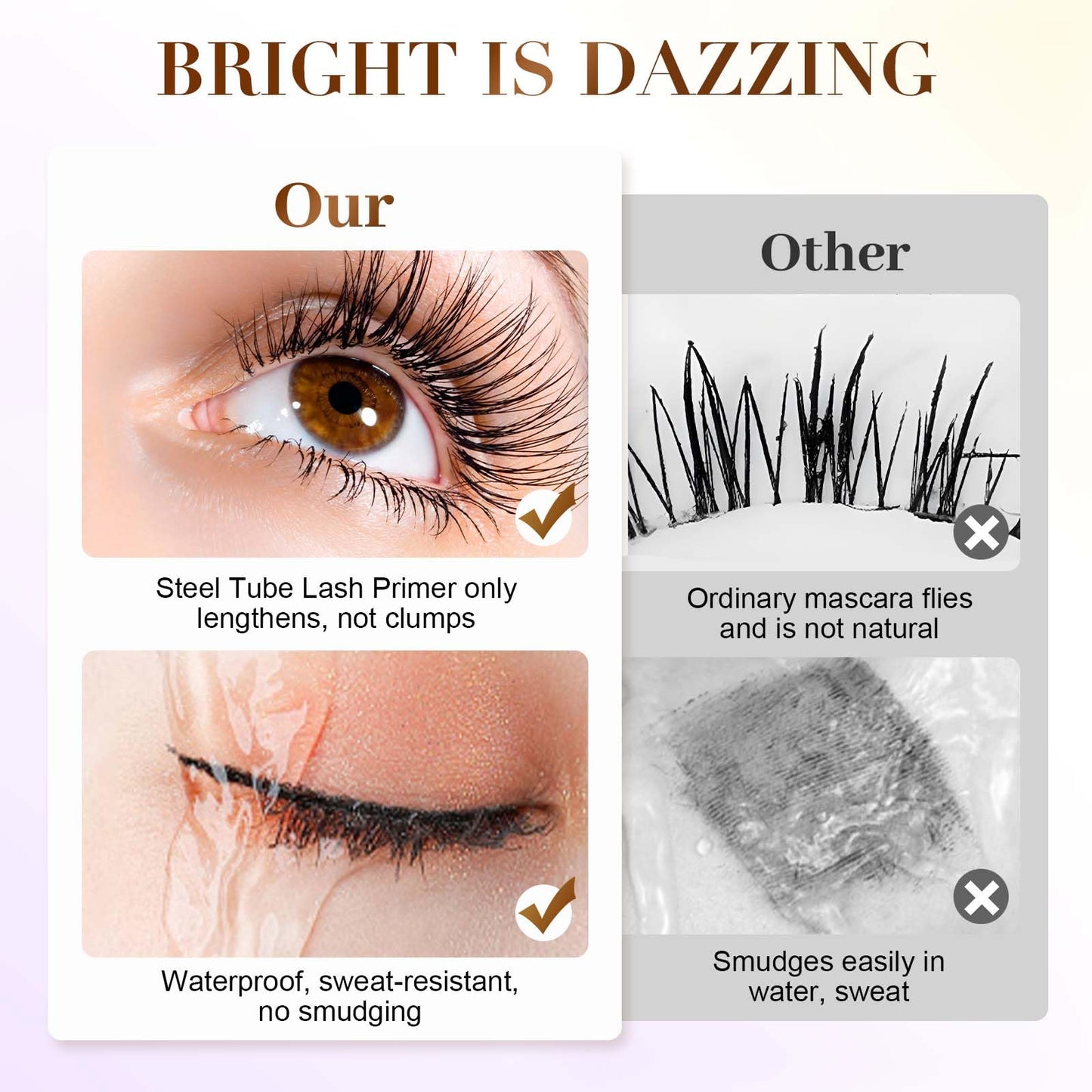 🔥Buy 1 Get 1 Free🔥 Lift, Curl & Stay All Day Waterproof Mascara